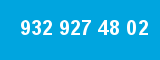 932 927 48 02 932 927 48 02